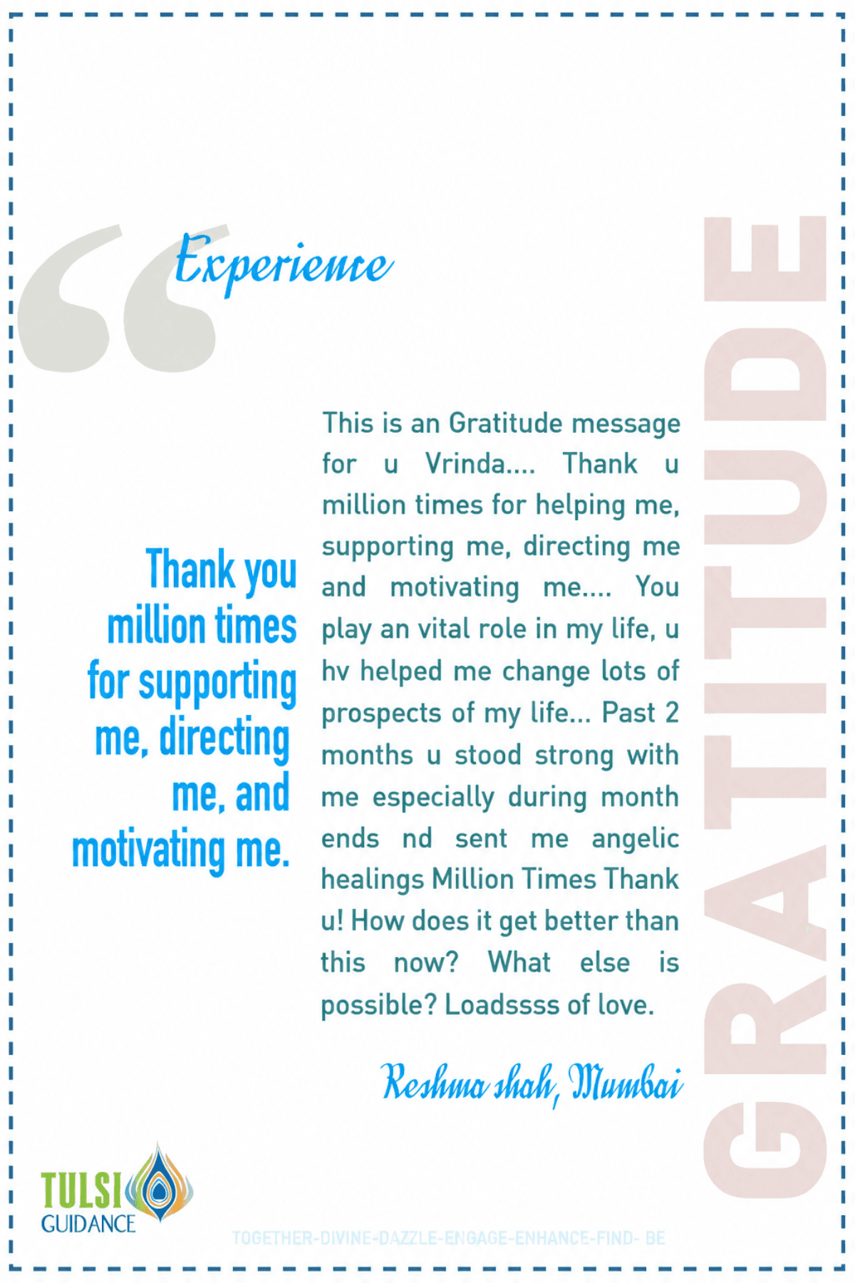 Gratitude