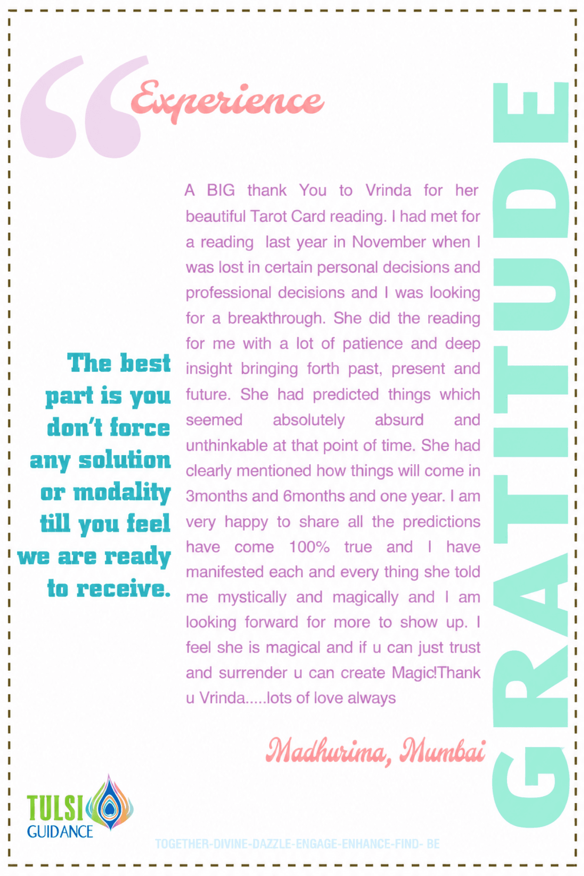 Gratitude