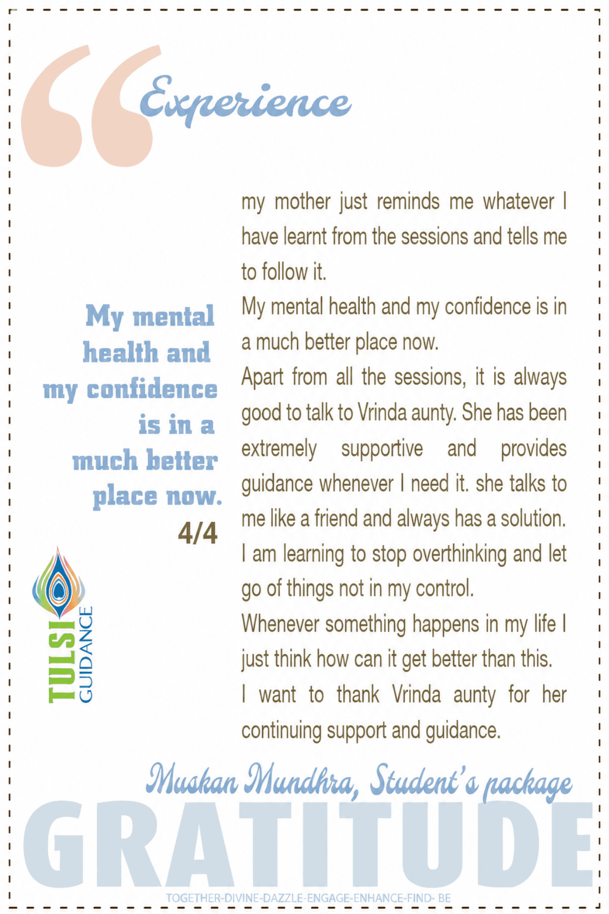 Gratitude